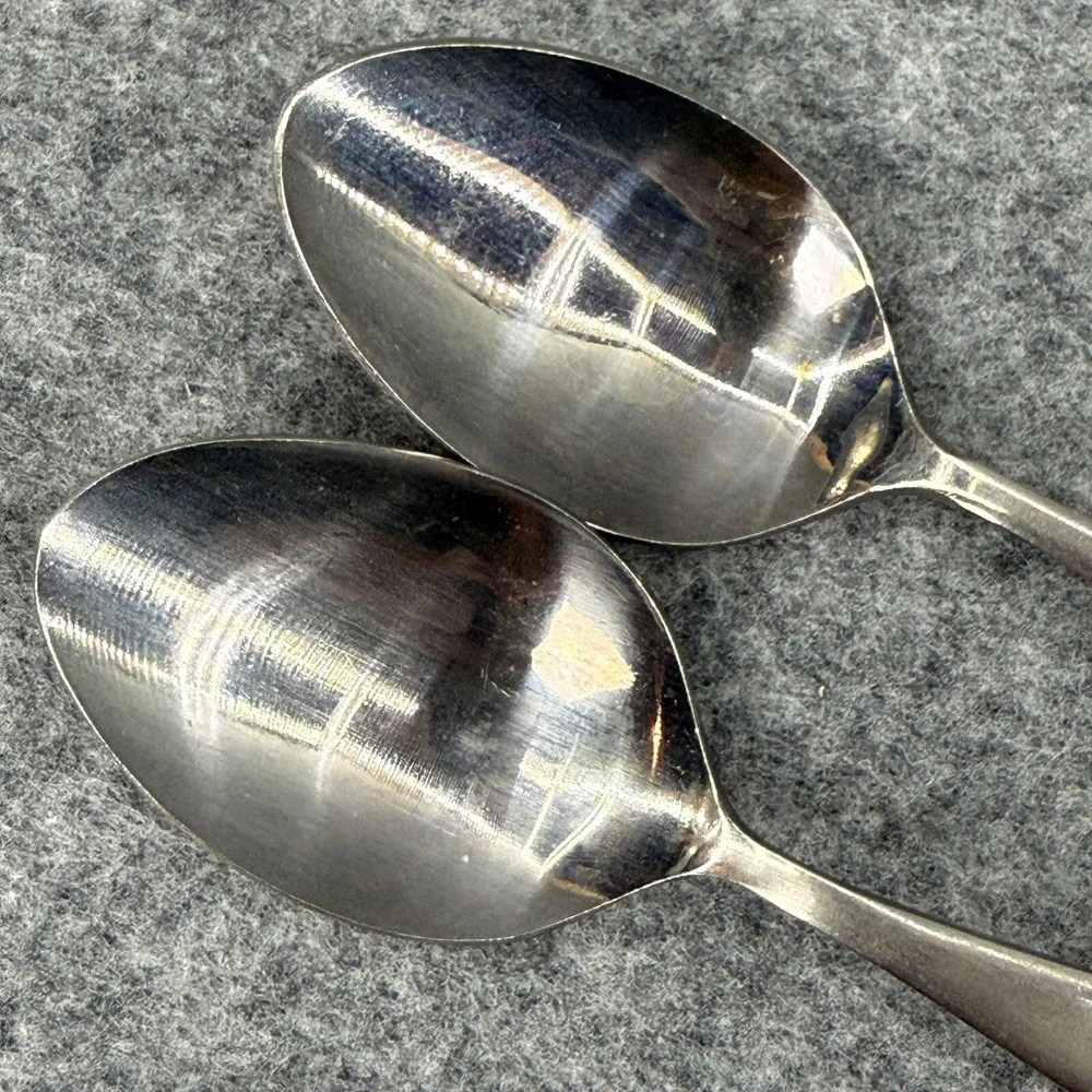 Ekco Prince Stainless JAPAN Eterna Set of 2 Iced Tea Spoons Dining Flatware‎